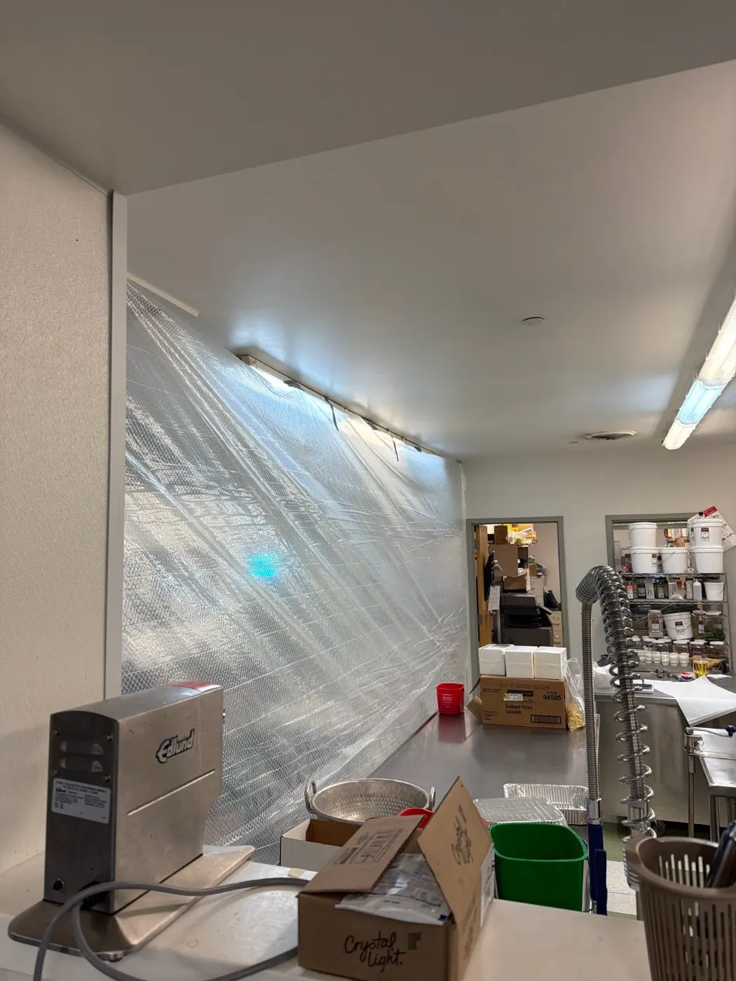 After-hours dry-out at Lapel commercial property