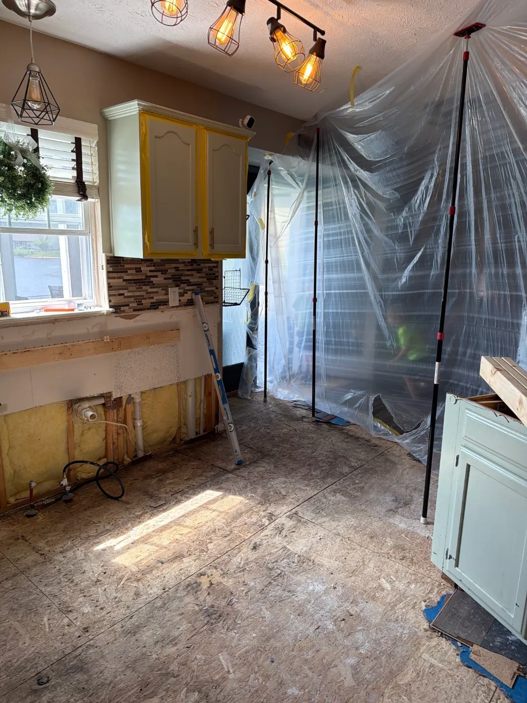 Residential restoration project in Lapel, Hamilton County Indiana