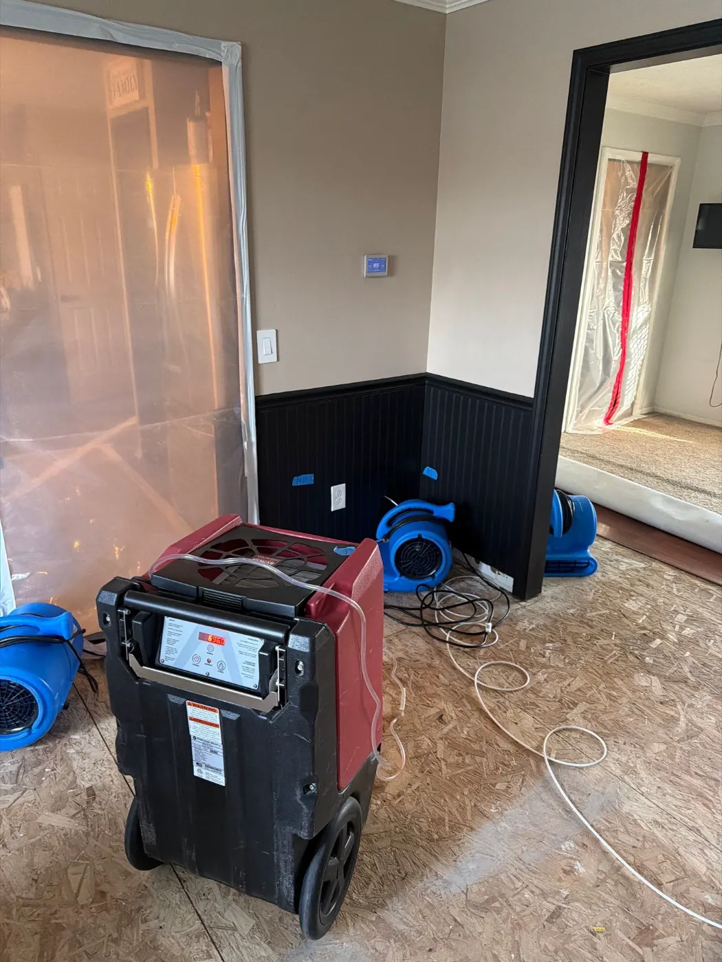 Drying setup with extraction equipment in Madison County, IN
